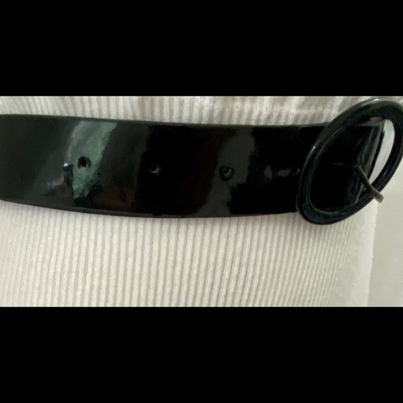 DOTS White Knit Asymmetrical Belted Sweater M - Picture 6 of 16